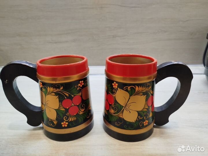 Кружки хохлома СССР