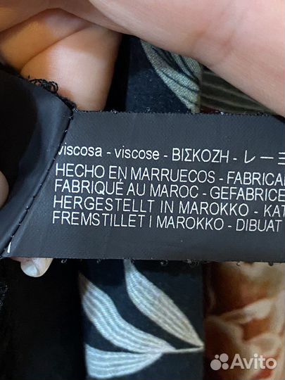 Платье рубашка блузка zara premium L(48)