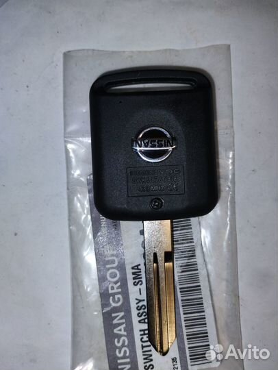 Ключ зажигания Nissan Оригинал