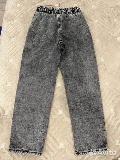 Джинсы утепленные 116