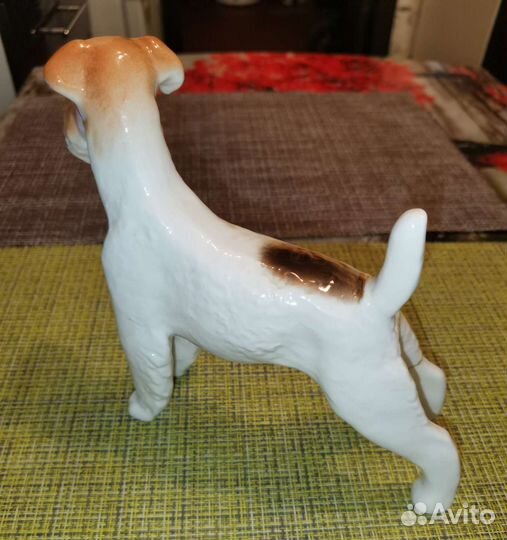 Статуэтка терьер, лфз СССР