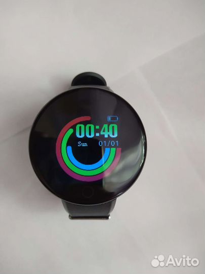 Круглые смарт часы