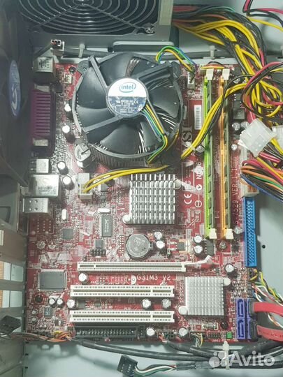 Комплект Q9400/4gb/Msi g31