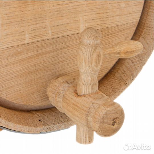 Бочка дубовая 3 л. на подставке, с деревян. краном