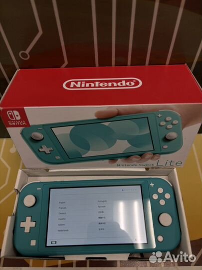 Nintendo switch lite новая прошитая