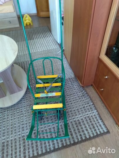 Детские санки с колесами