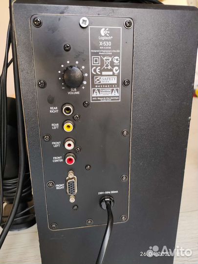 Колонки 5.1 logitech x-530