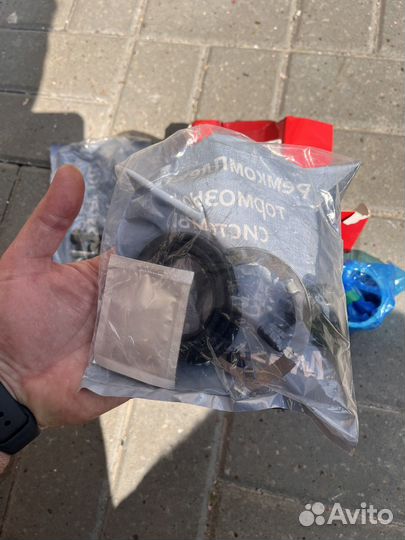 Ремкомплект суппорта перед octavia a7 1.8