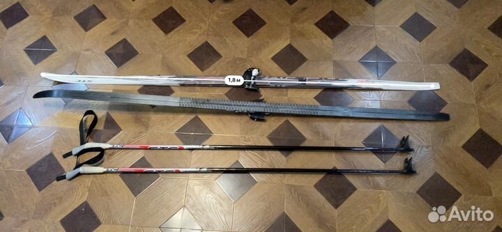Лыжи беговые 180 см