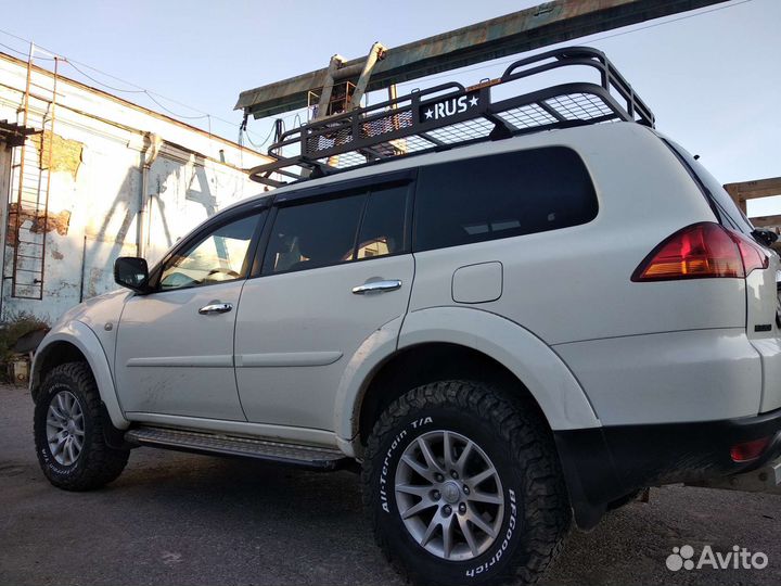 Экспедиционный Багажник на Mitsubishi pajero sport