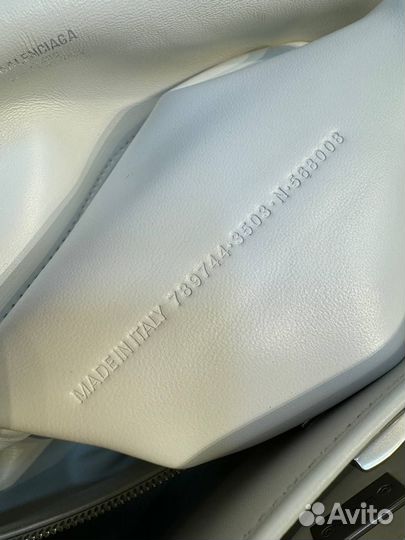 Сумка balenciaga rodeo белая