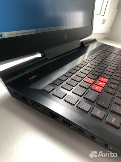 Игровой ноутбук HP omen 17