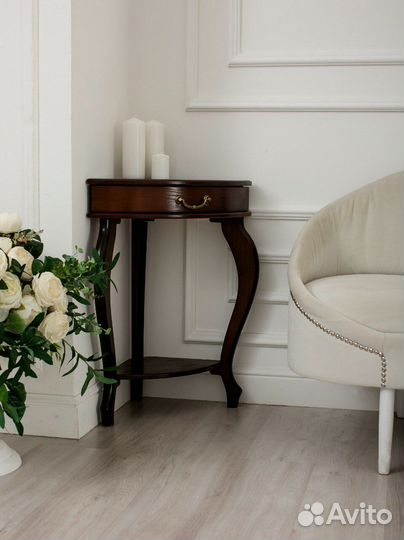 Консоль Угловая Элегант орех арт32859