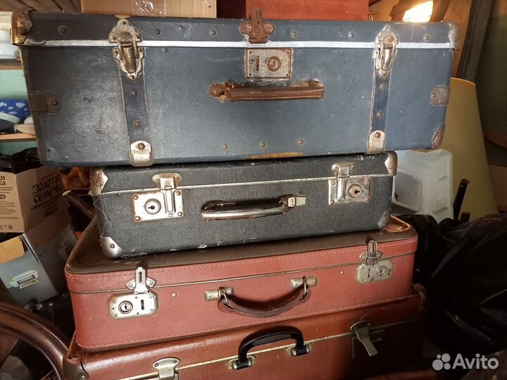 Чемоданы СССР винтаж разные, кейс под инструменты