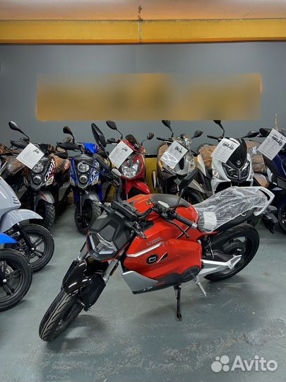 Электромотоцикл super soco TS street hunter PRO