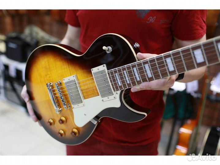 Cort CR250-VB электрогитара, цвет санбёрст