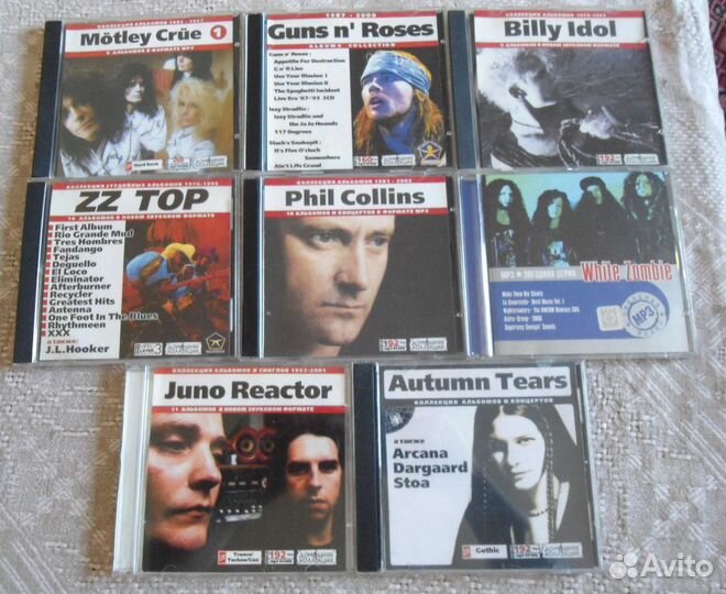 CD, Аудиокассеты, DVD