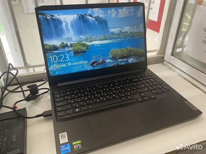 Ноутбук Lenovo ideapad gaming 3 RTX 3050