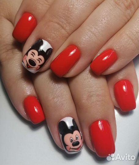 Наращивания и укрепления ногтей, шеллак, педикюр