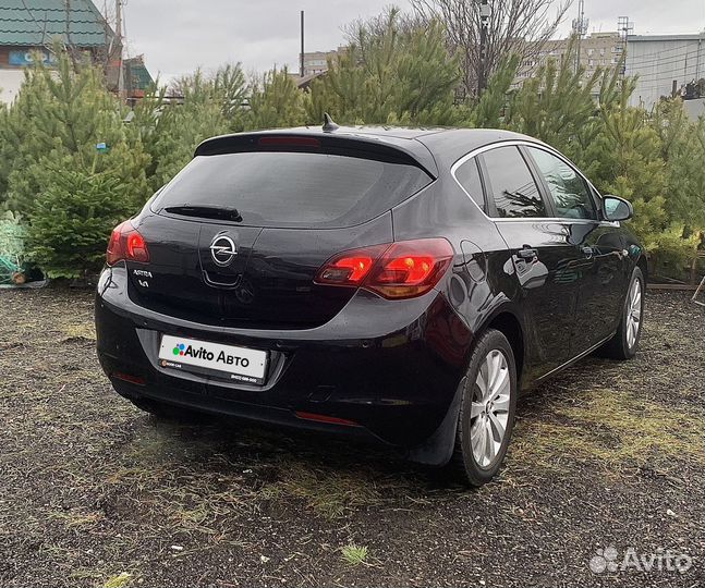 Opel Astra 1.6 AT, 2011, 176 500 км