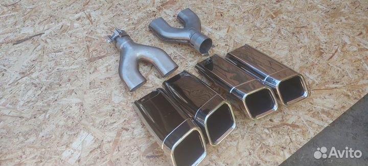 Насадки на выхлоп range rover vogue L405 2013+ SVO