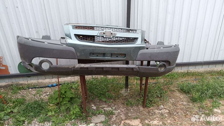 Бампер niva chevrolet бертоне передний