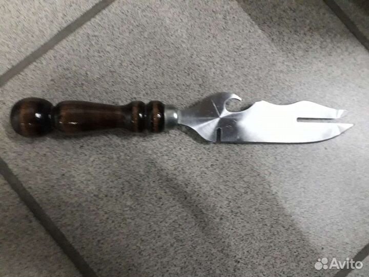 Нож вилка шампурный для снятия мяса