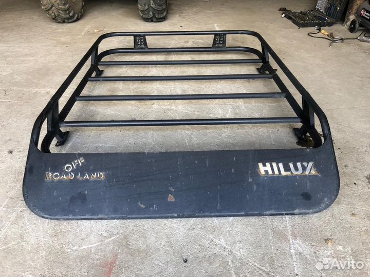 Багажник,каркас и тент на Toyota Hilux 8