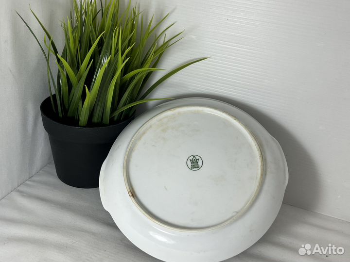 Масленка фарфор гдр 50г