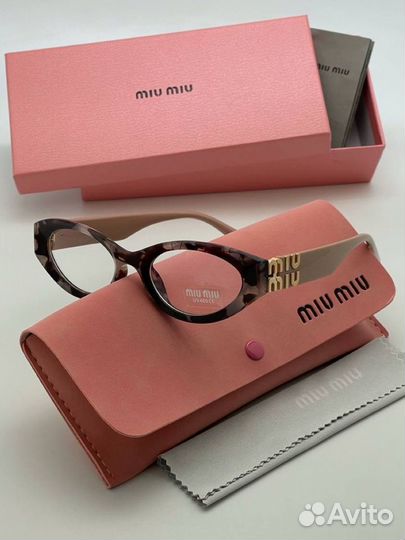 Очки имиджевые miu miu