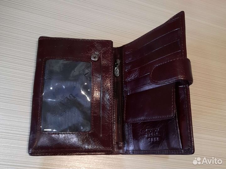 Портмоне мужское натуральная кожа
