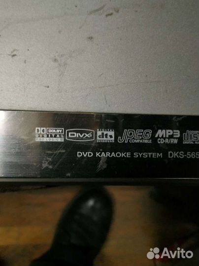 DVD плеер с караоке, микрофоном, диском, 6 разных