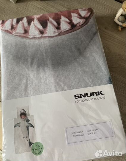 Комплект постельного белья snurk. Новый