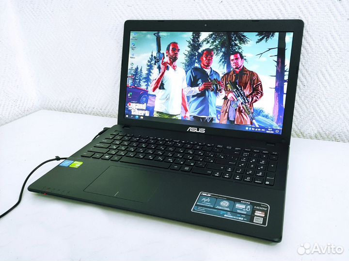Ноутбук Asus X552M/ N3540/ 8Gb/ GF 920M 1Gb/ 15.6