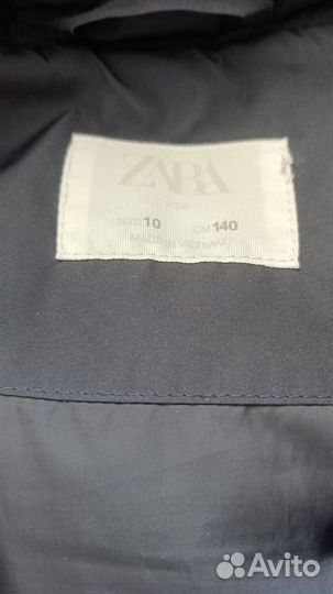 Пуховик Zara 140р