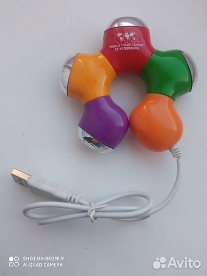 USB - разветвитель на 5 гнёзд