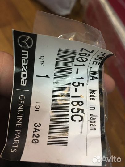 Патрубок радиатора Mazda 3 BK Z6 2008