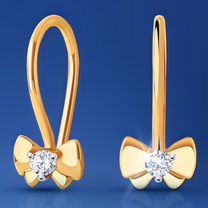 Золотые серьги