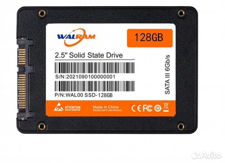 SSD накопитель 120Gb, 128, 240. Новый