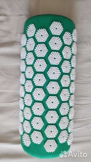 Коврик массажный, акупунктурный с валиком