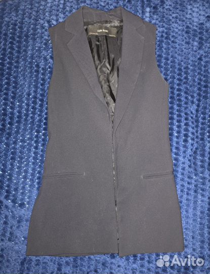 Костюмный жилет Zara Basic XS