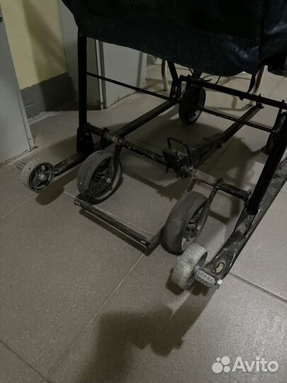 Детские санки коляска