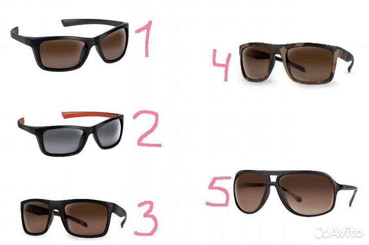 Fox рыболовные Sunglasses