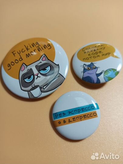 Значок кофе набор