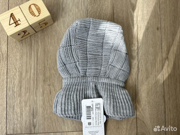 Шапка шлем капор журавлик 38-40