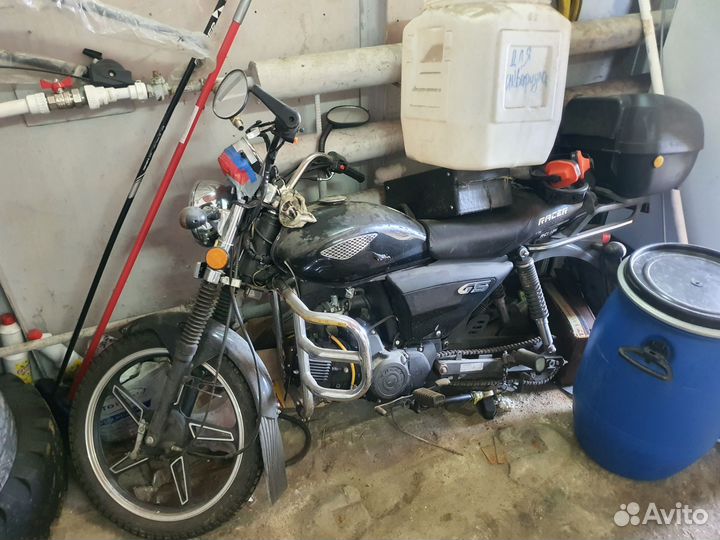 Мопед альфа racer 110 на запчасти