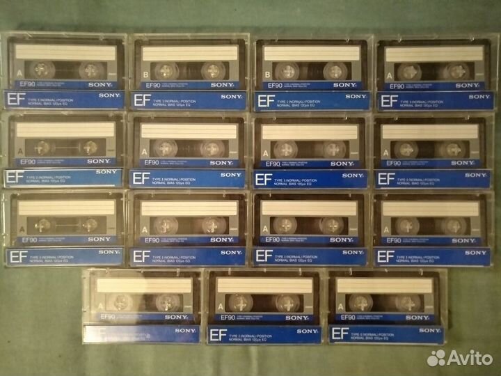 Кассеты Philips,Sony,TDK (набор 15 шт) Italo-disco