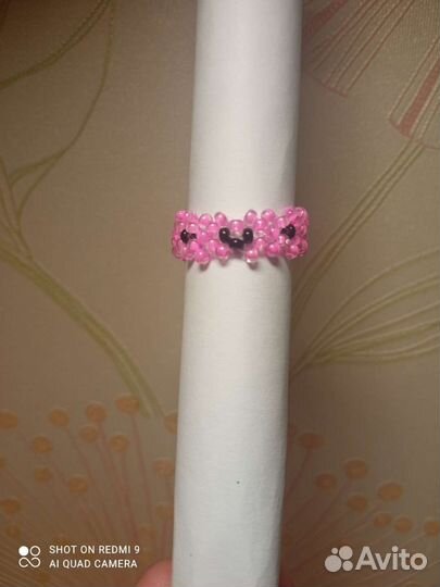 Колечки из бисера