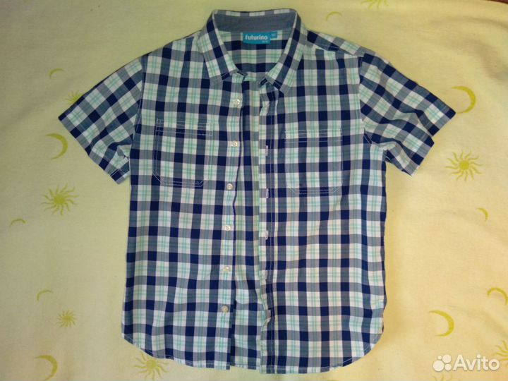 Рубашки на мальчика,р.146-152
