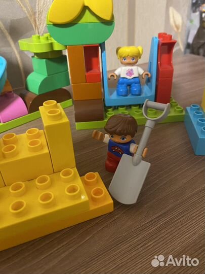 Lego duplo детская площадка детский сад